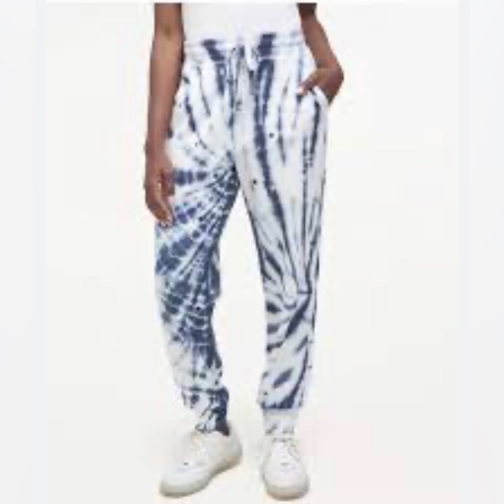 SPLENDID Cosmo star embroidered tie dye JOGGERS PANTS